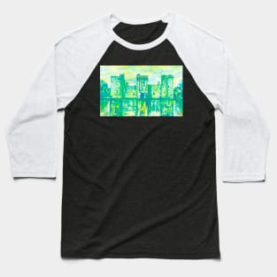 BODIAM CASTLE - watercolor painting Baseball T-Shirt